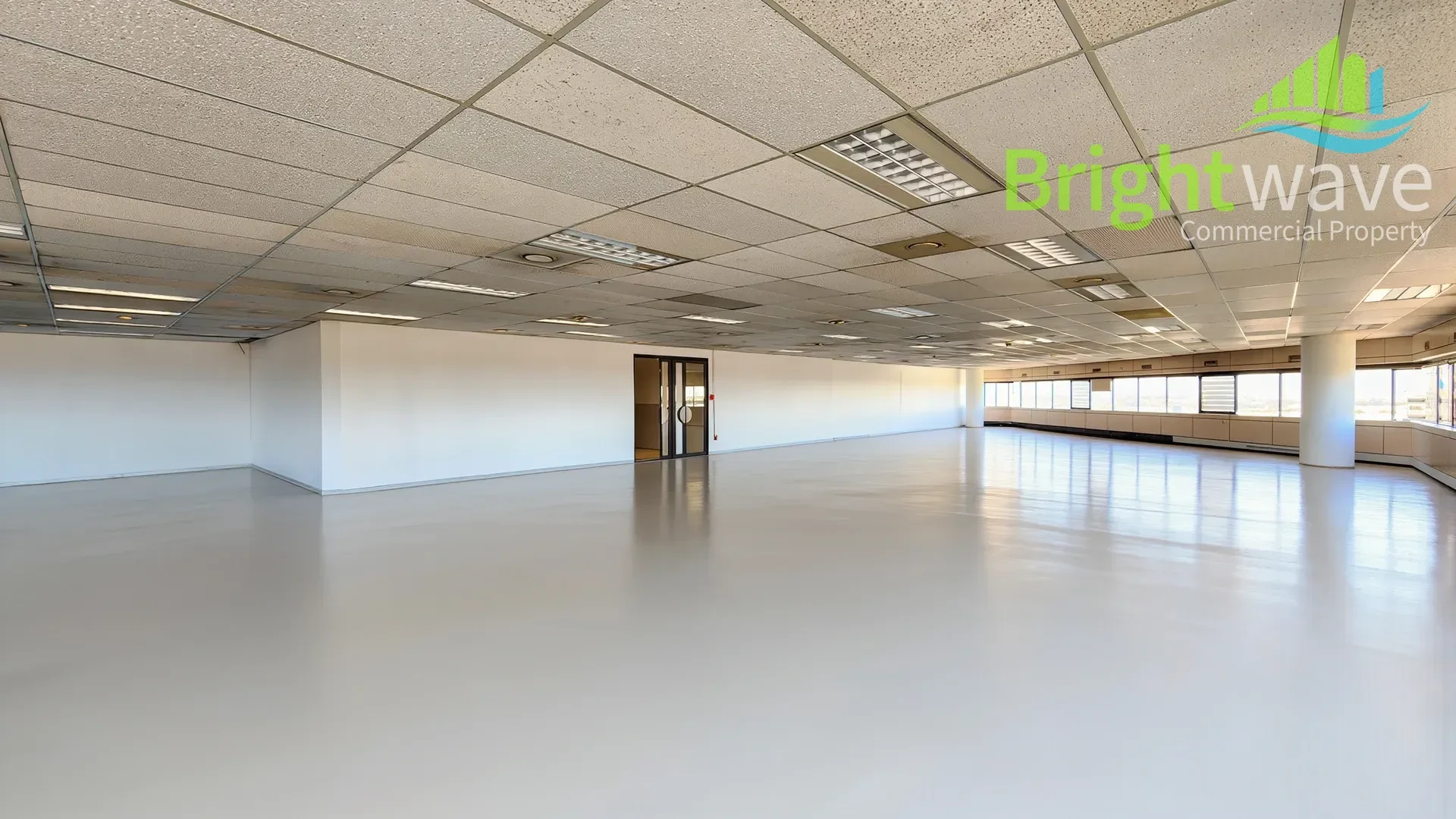 Open plan office area at Sunbel
