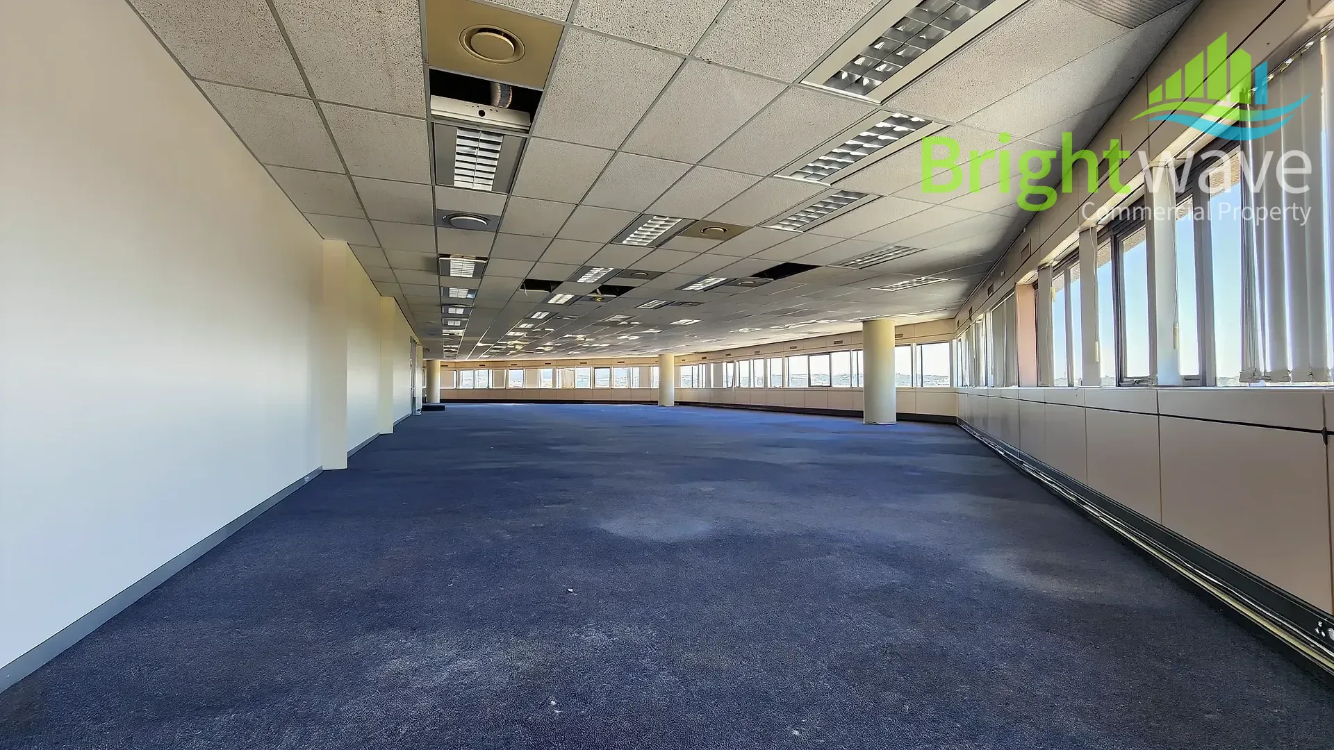 Open plan office area at Sunbel