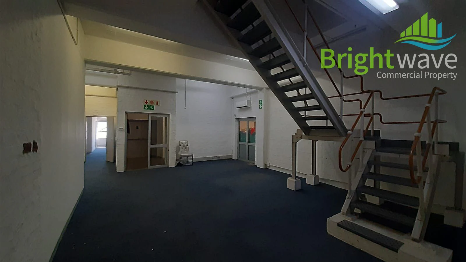 Open plan office area at Mega Park