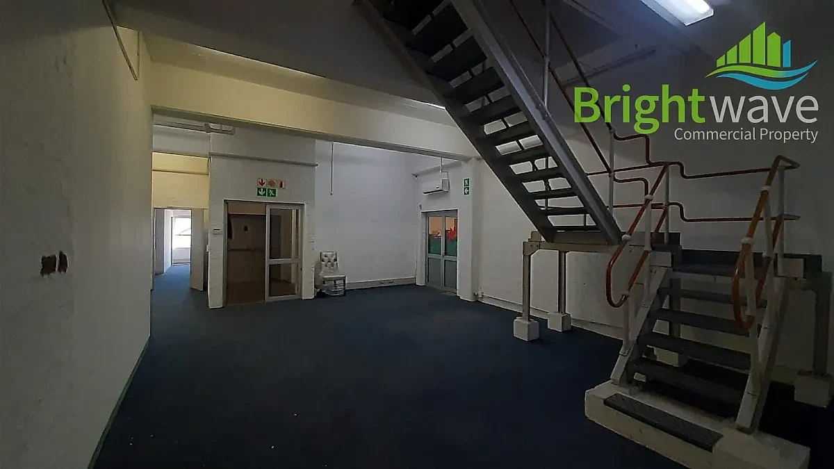 Open plan office area at Mega Park