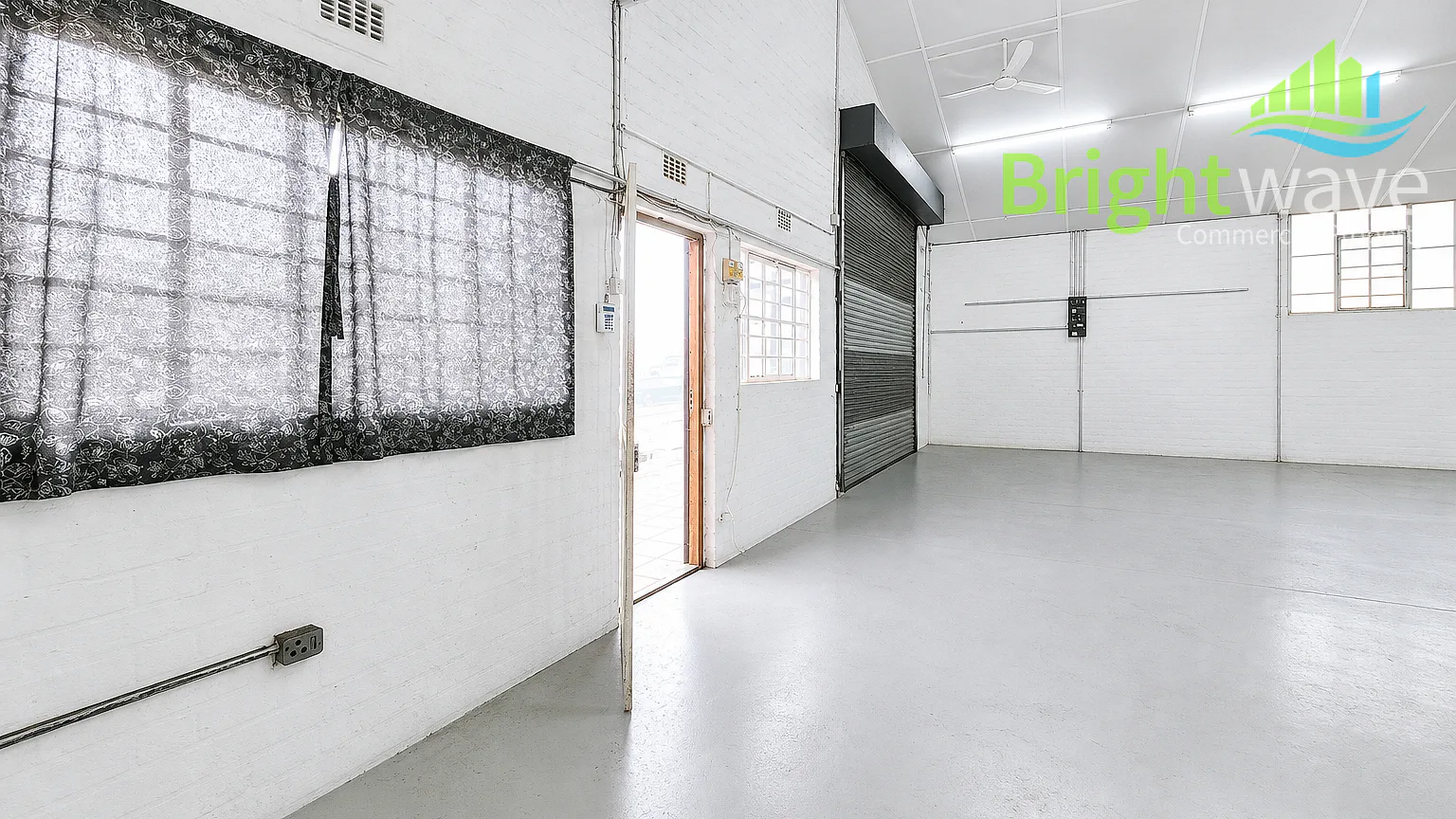 Open plan industrial area at 14 Northumberland Road