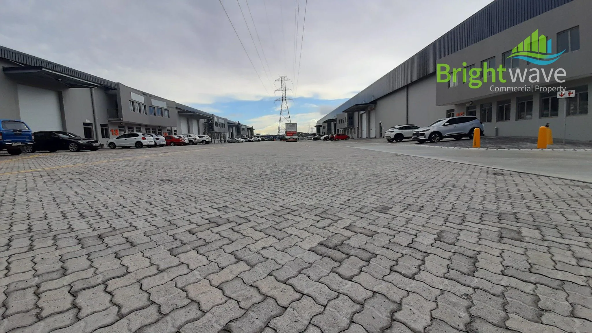Interior of industrial space at TAC Business Park
