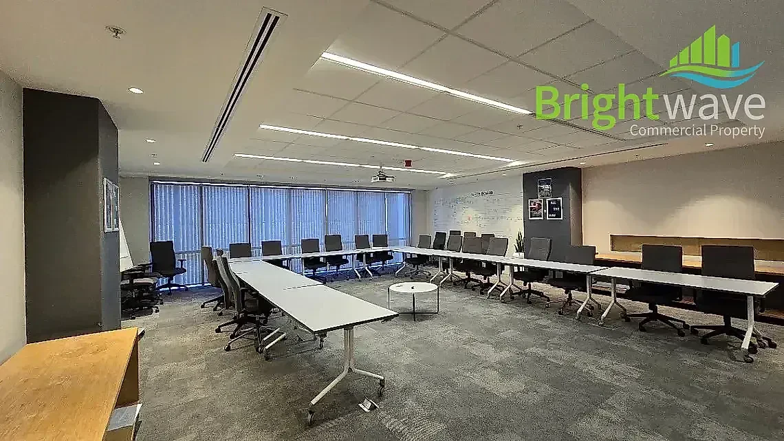 Open plan office area at 4 Jetty Street, Roggebaai Place, Foreshore