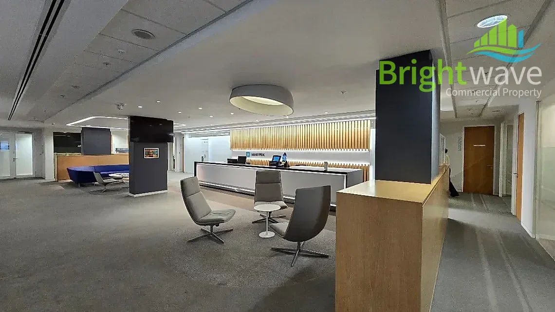 Open plan office area at 4 Jetty Street, Roggebaai Place, Foreshore