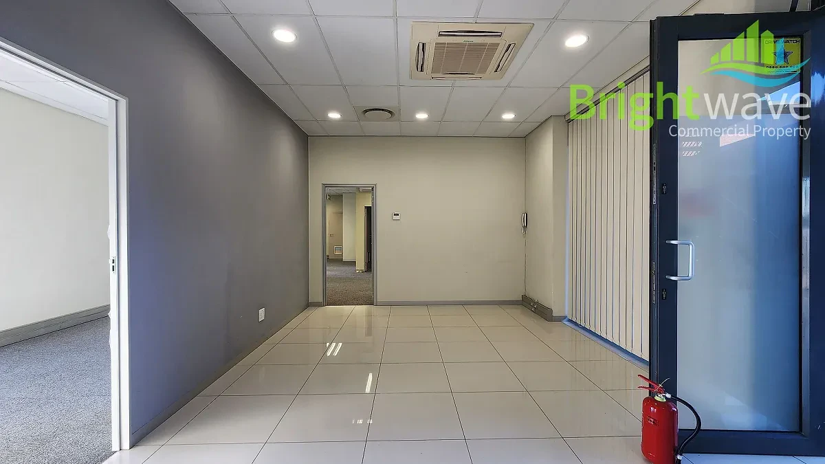 Open plan office area at Sable Square