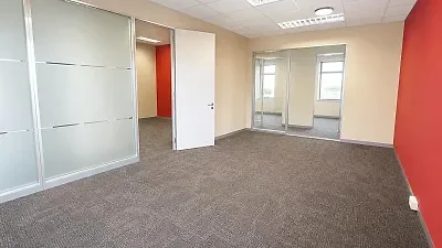 Office layout at Sable Square, Century City