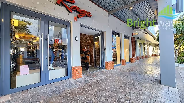 Retail to let at Sable Square in Century City.