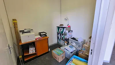 Office layout at Sable Square, Century City