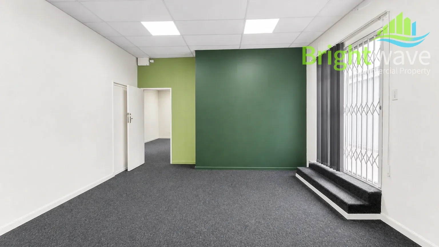 Open plan office area at 28 Marine Drive