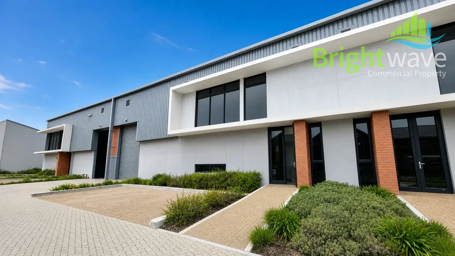Interior of industrial space at Stonewood Business Park