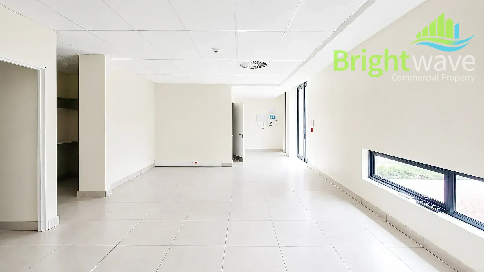Open plan industrial area at Stonewood Business Park