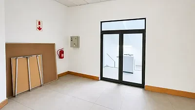 Open plan office area at Marshall House