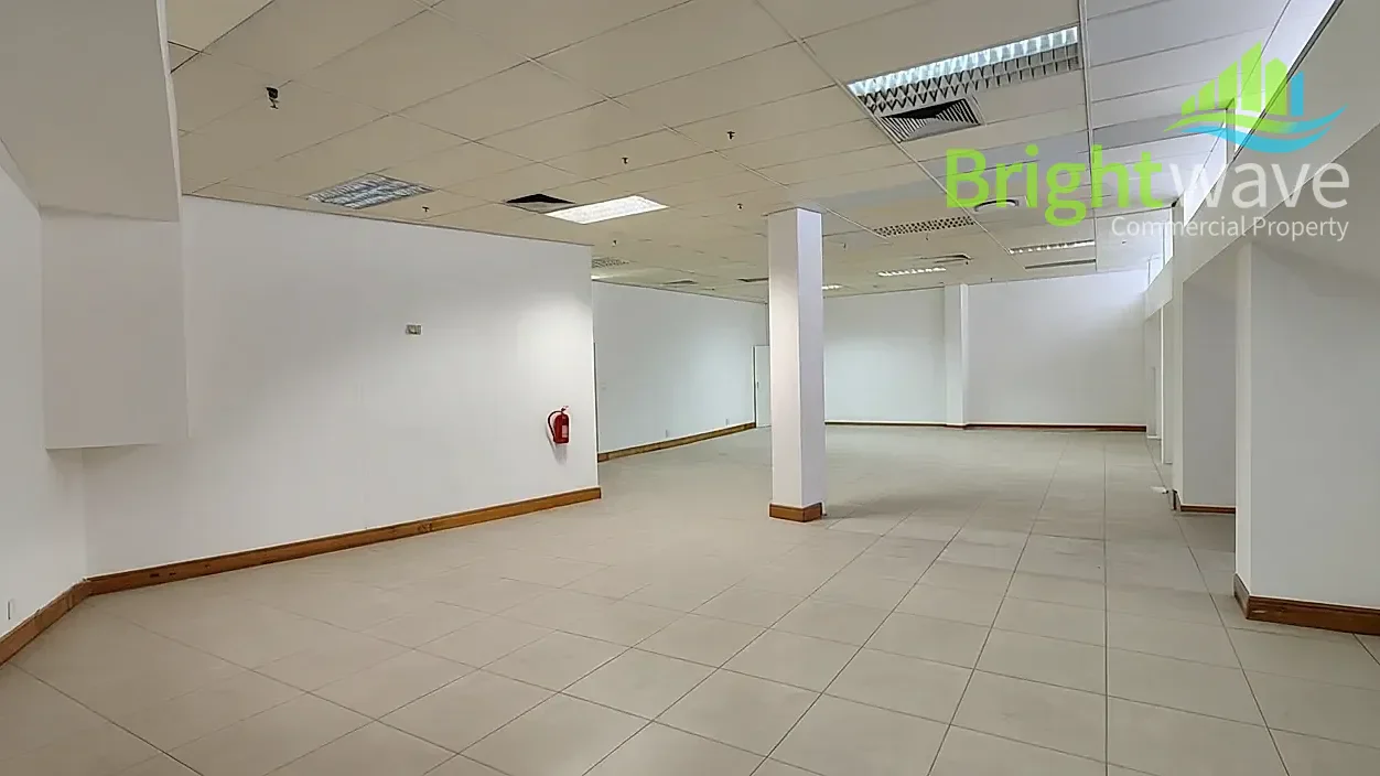 Open plan office area at Marshall House