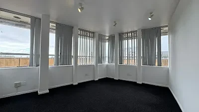 Open plan office area at Marshall House