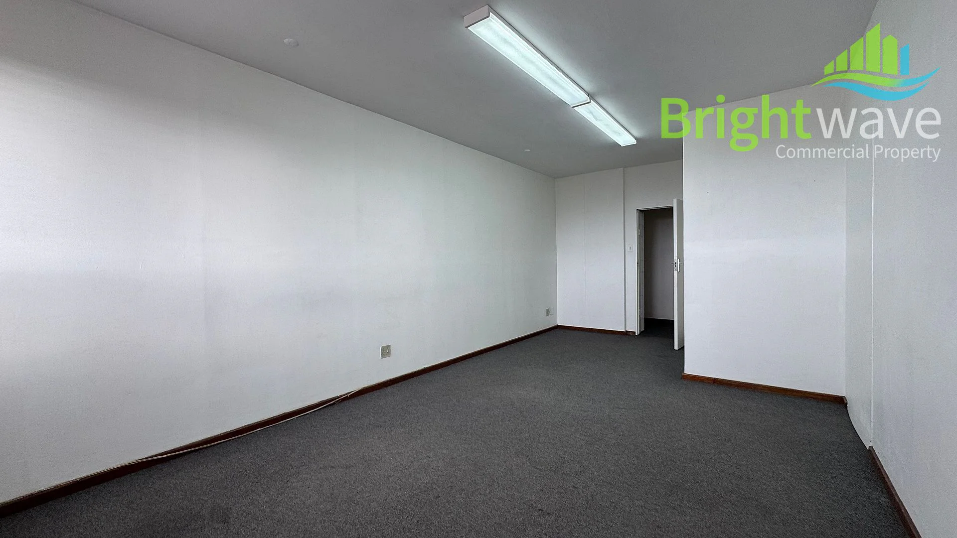 Open plan office area at Marshall House