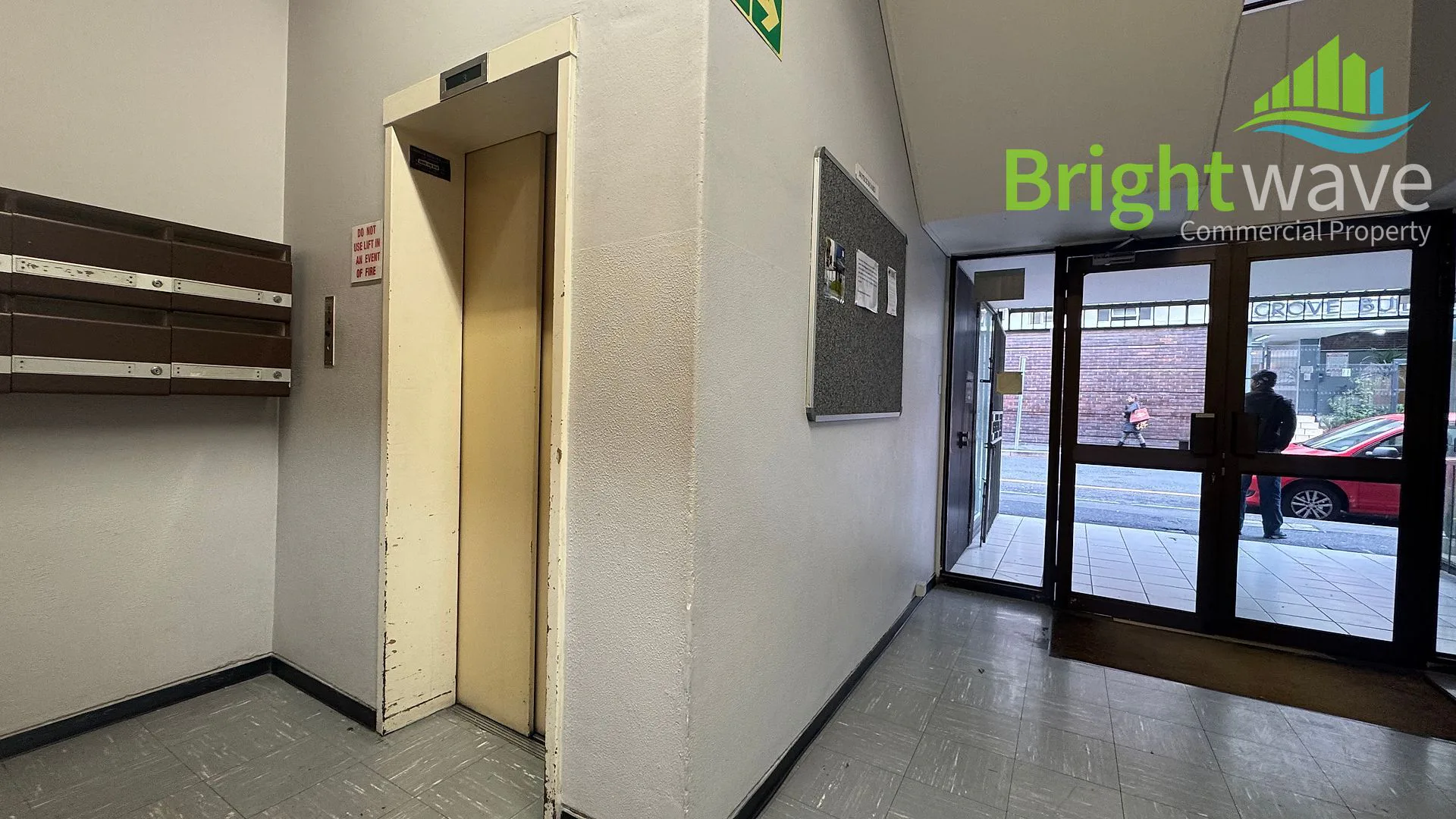 Open plan office area at Marshall House