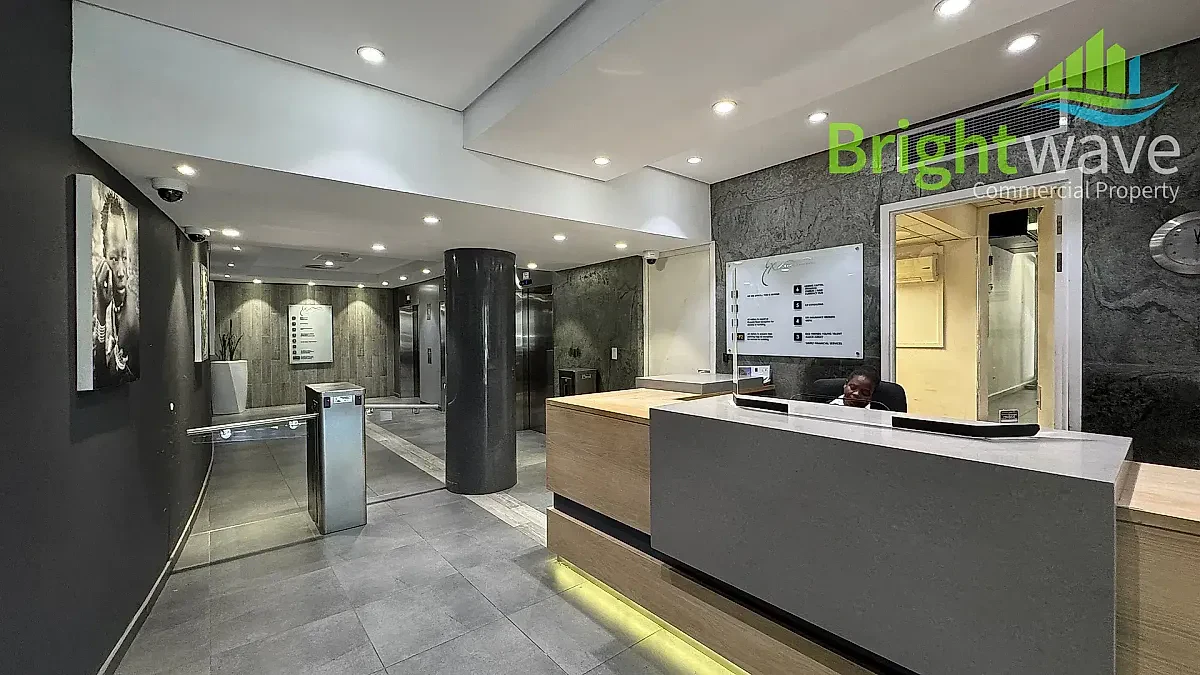 Interior of office space at Grove Exchange