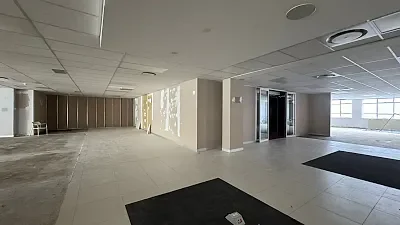 Open plan office area at Grove Exchange