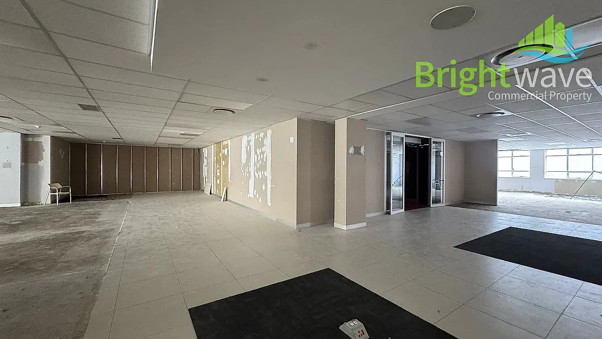 Open plan office area at Grove Exchange