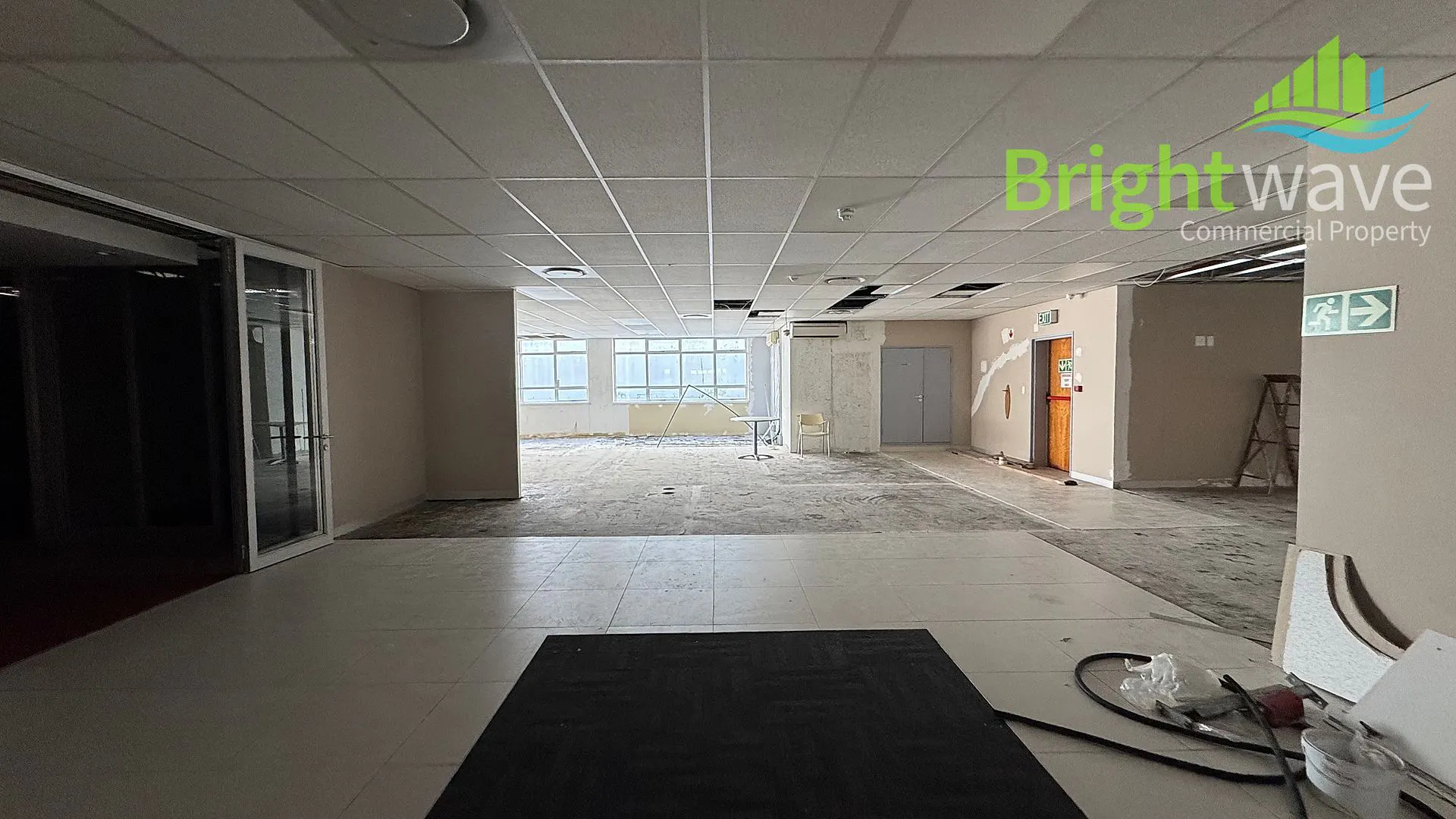 Office layout at Grove Exchange, Claremont