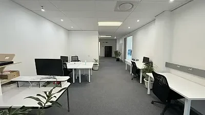 Office layout at Grove Exchange, Claremont