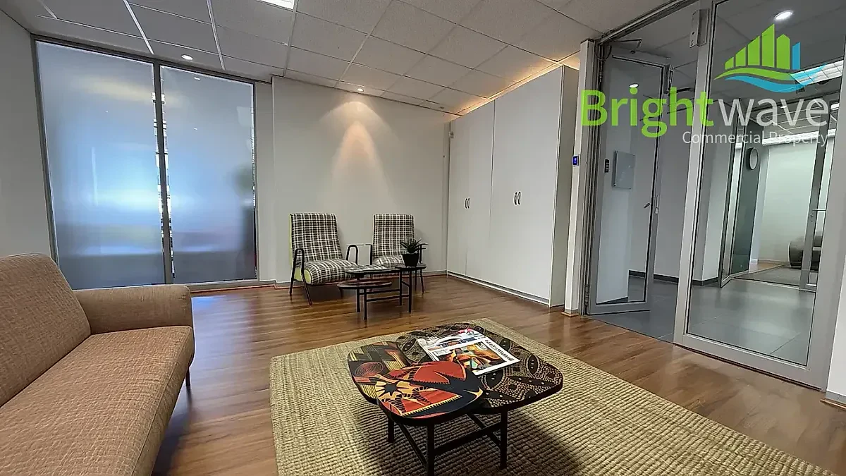 Open plan office area at Grove Exchange