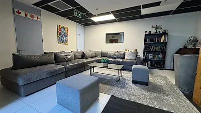 Office layout at Grove Exchange, Claremont