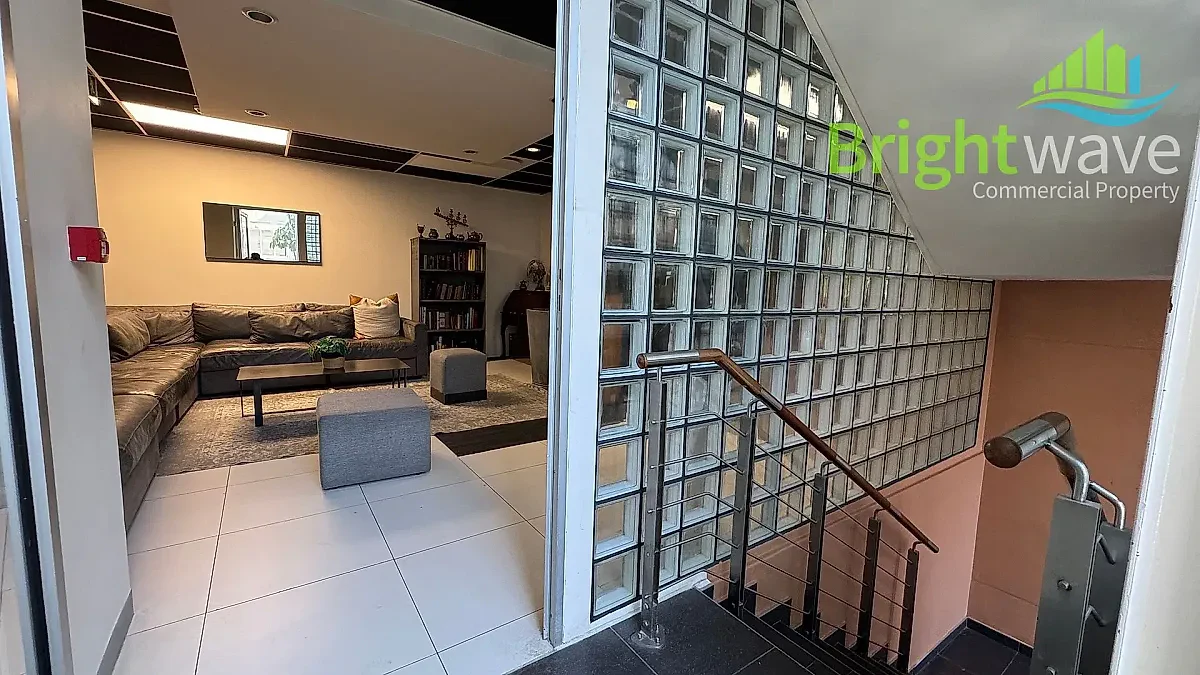 Open plan office area at Grove Exchange