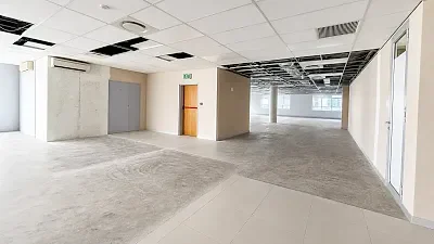 Open plan office area at Grove Exchange