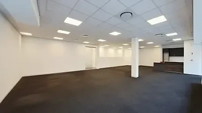 Open plan office area at 200 on Main Road