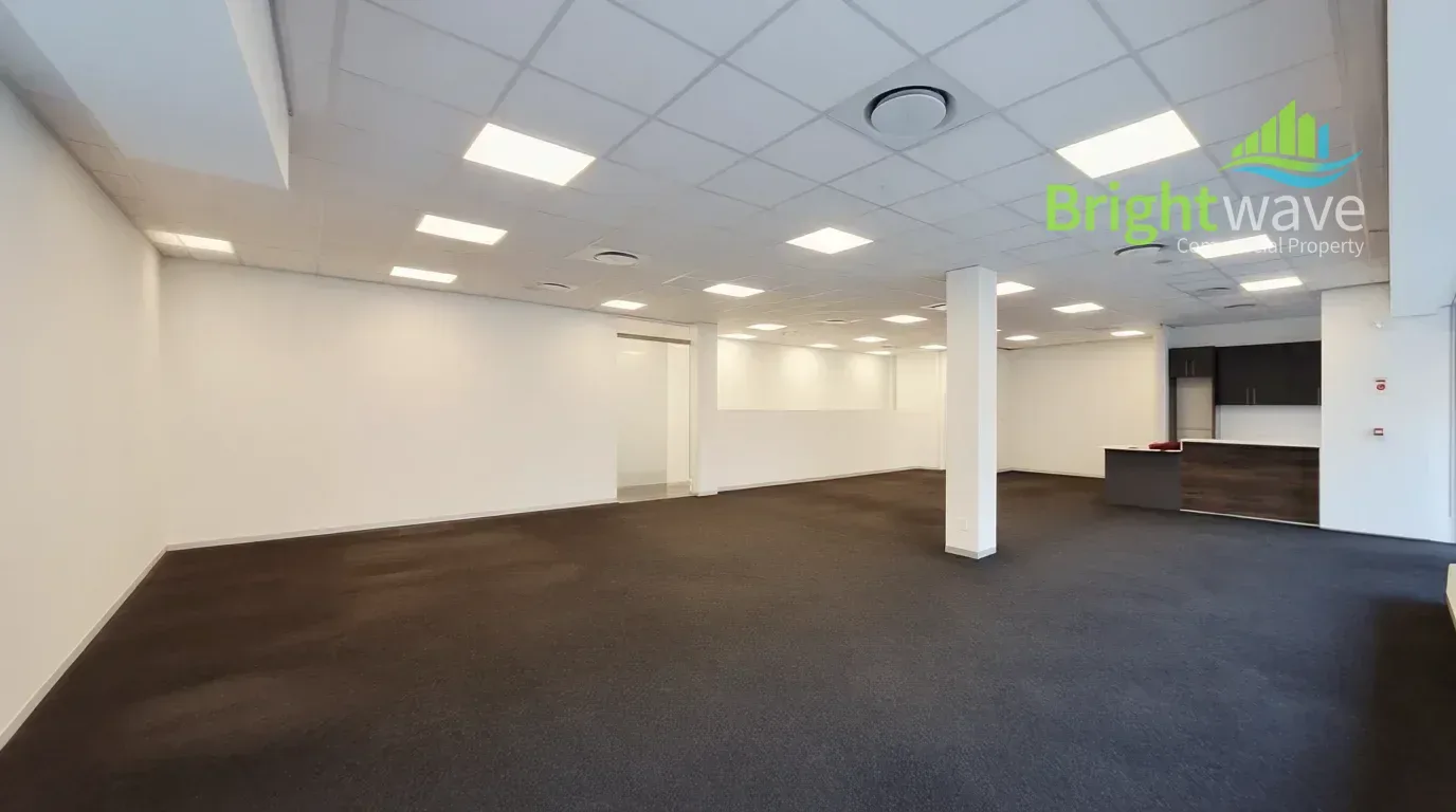 Open plan office area at 200 on Main Road