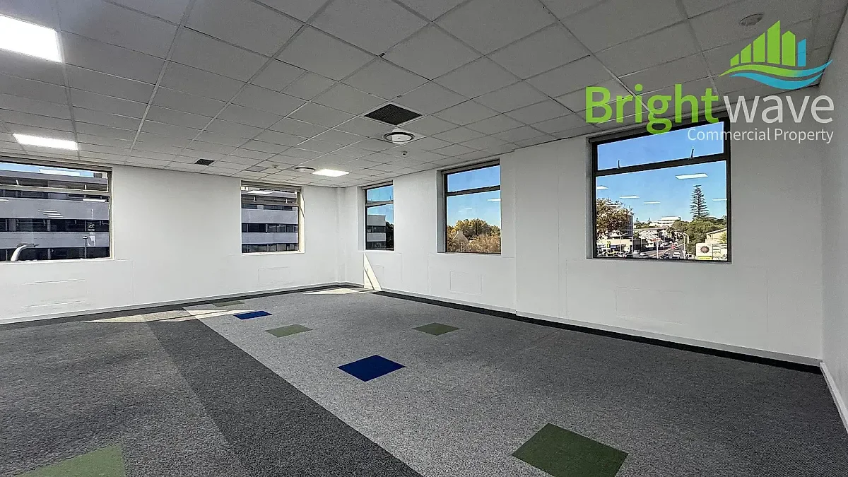 Open plan office area at 200 on Main Road