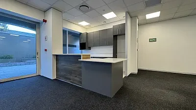 Open plan office area at 200 on Main Road