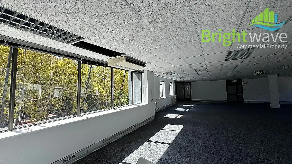 Open plan office area at Boundary Terraces