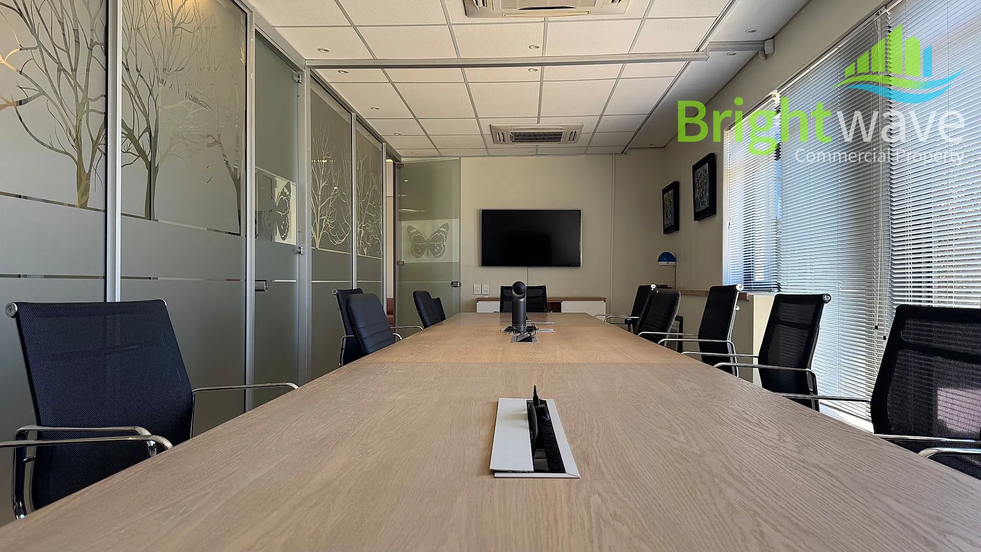 Open plan office area at Boundary Terraces