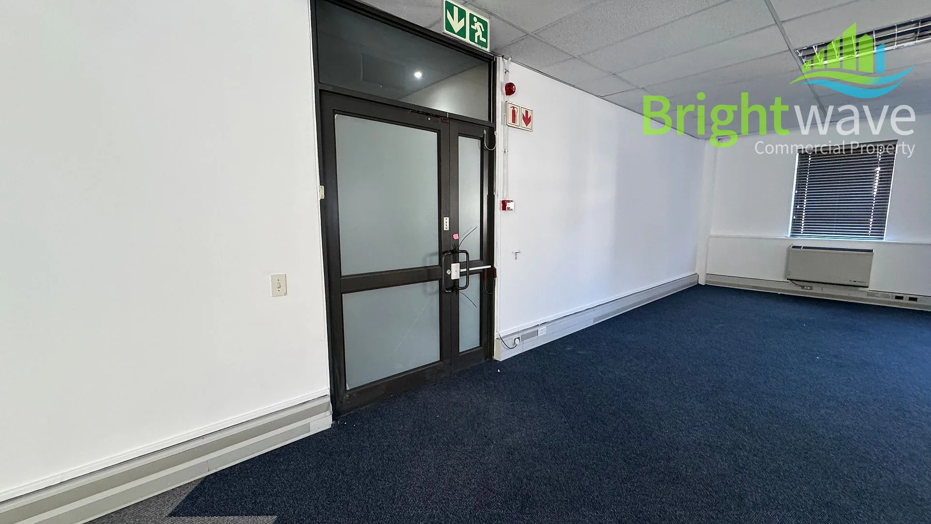 Open plan office area at Boundary Terraces