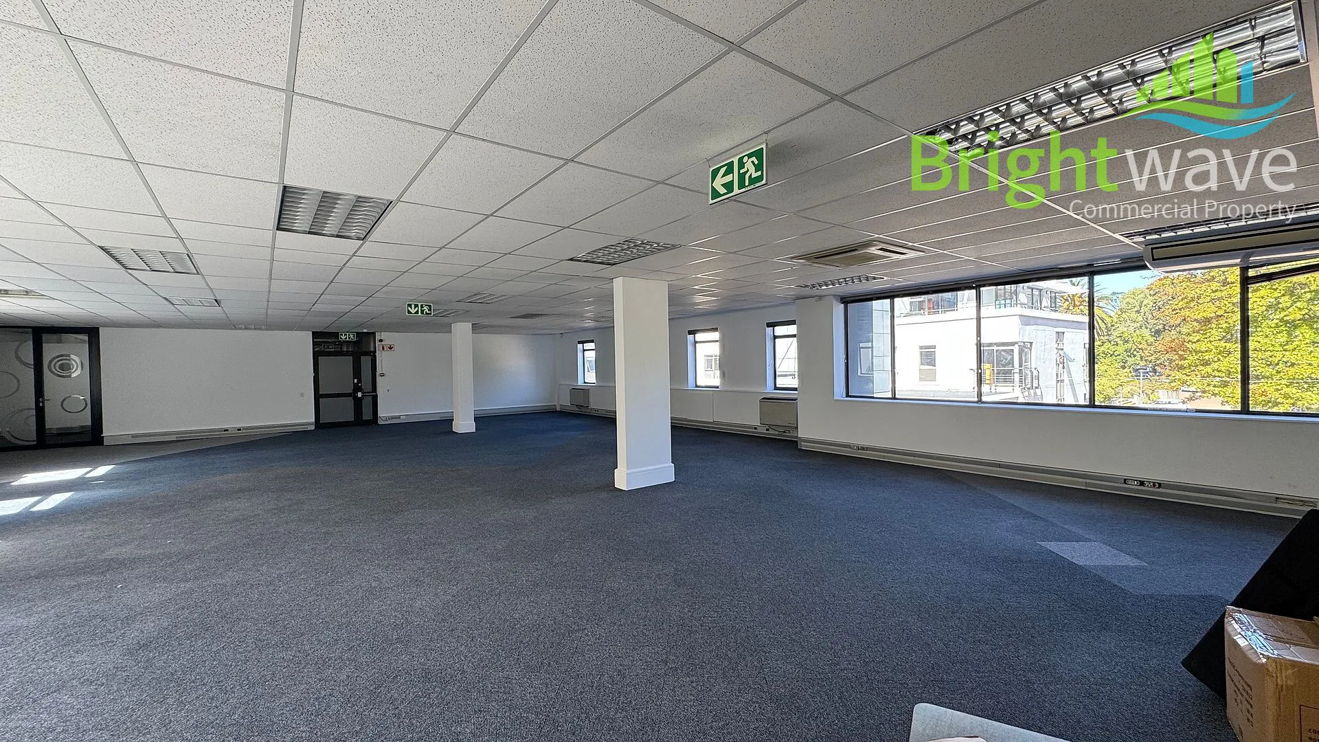 Office layout at Boundary Terraces, Newlands