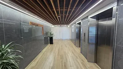 Open plan office area at 7 West Quay Road, West Quay, V&A Waterfront
