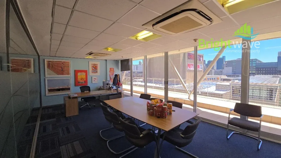 Open plan office area at 25 Jan Smuts Street, Oceana House, Foreshore