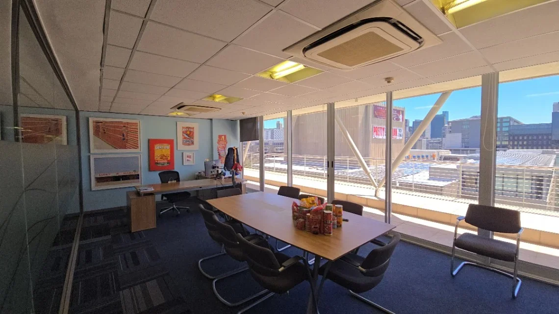 Open plan office area at 25 Jan Smuts Street, Oceana House, Foreshore
