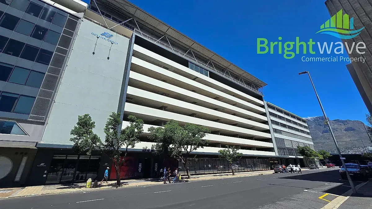 Open plan office area at 25 Jan Smuts Street, Oceana House, Foreshore