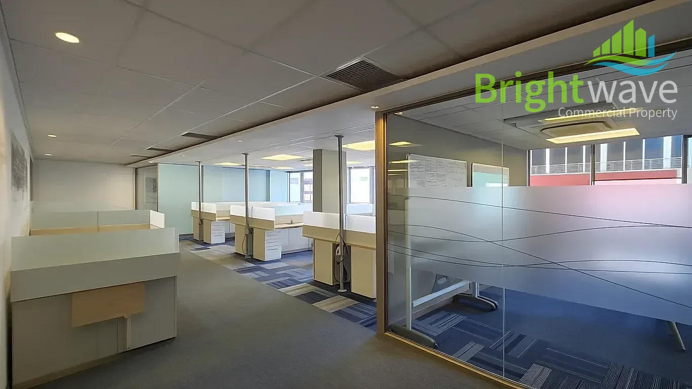 Open plan office area at 25 Jan Smuts Street, Oceana House, Foreshore