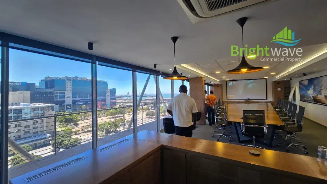 Open plan office area at 25 Jan Smuts Street, Oceana House, Foreshore