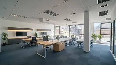 Open plan office area at VALUTA HOUSE