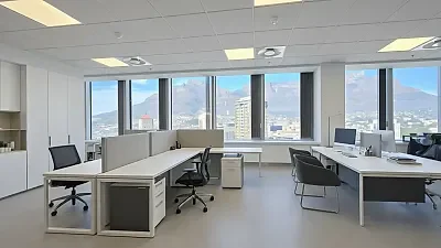 Office layout at SA RESERVE BANK BUILDING, Cape Town CBD