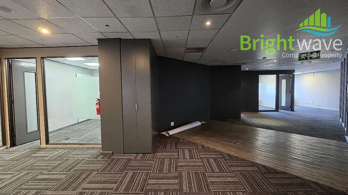 Open plan office area at SA RESERVE BANK BUILDING