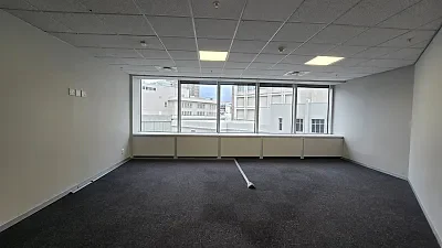 Open plan office area at SA RESERVE BANK BUILDING