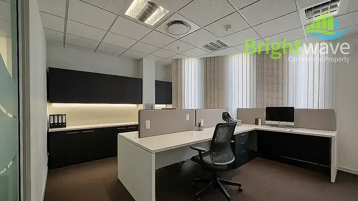 Open plan office area at SA RESERVE BANK BUILDING