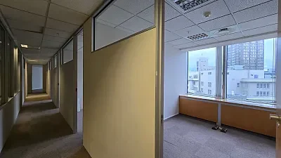 Open plan office area at SA RESERVE BANK BUILDING