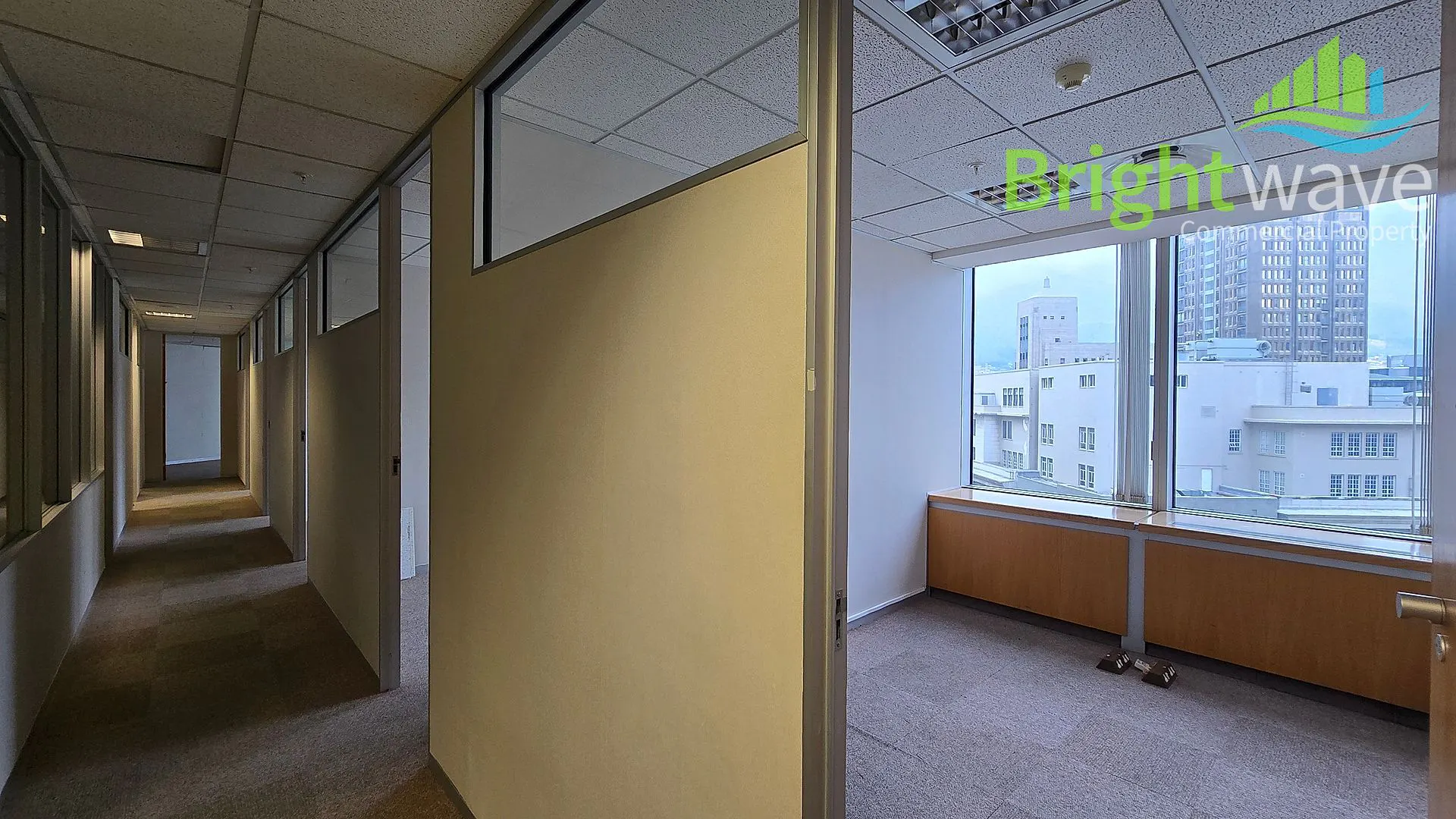 Open plan office area at SA RESERVE BANK BUILDING